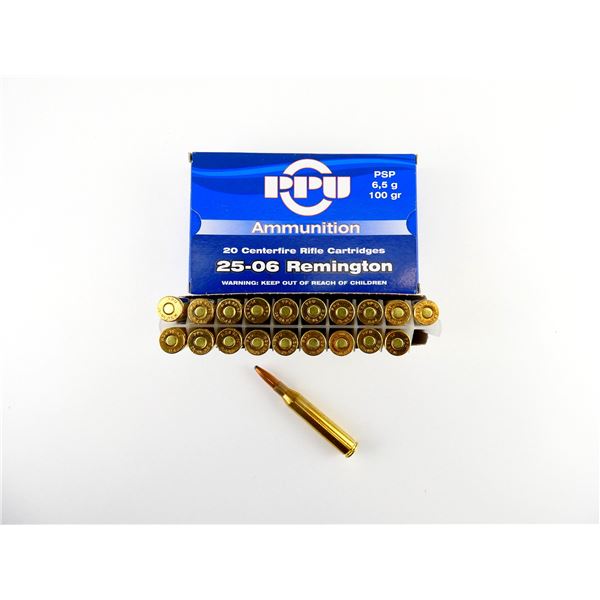 PPU.25-06 REM AMMO LOT