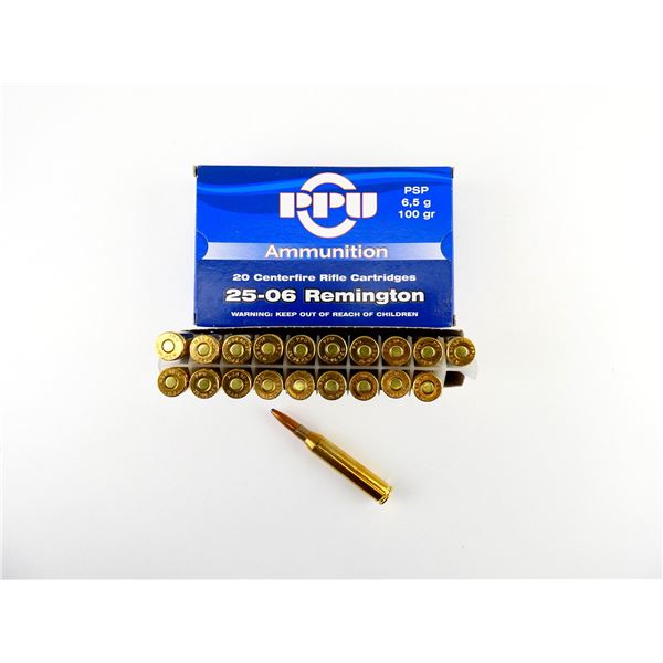 PPU.25-06 REM AMMO LOT