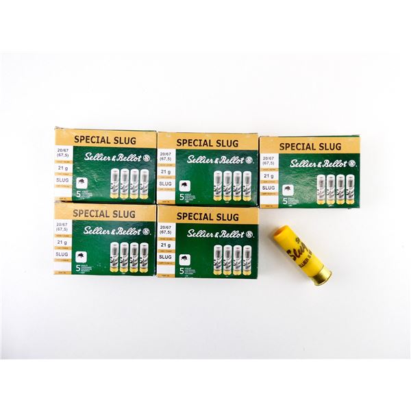 SELLIER & BELLOT 20 GAUGE 2 5/8" SHOT SHELL AMMO LOT