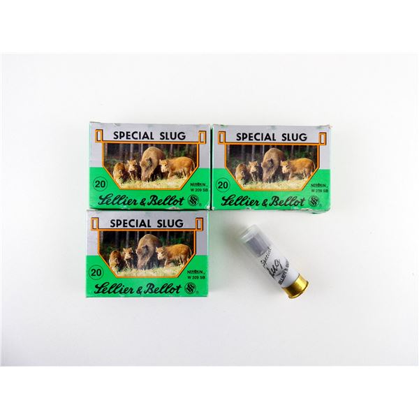 SELLIER & BELLOT 20 GAUGE 2 5/8" SHOT SHELL AMMO LOT