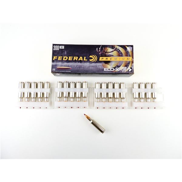 FEDERAL PREMIUM .300 WSM AMMO LOT