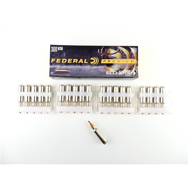 FEDERAL PREMIUM .300 WSM AMMO LOT