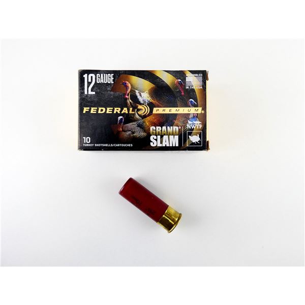 FEDERAL PREMIUM GRAND SLAM 12 GAUGE 2 3/4" SHOT SHELL AMMO LOT