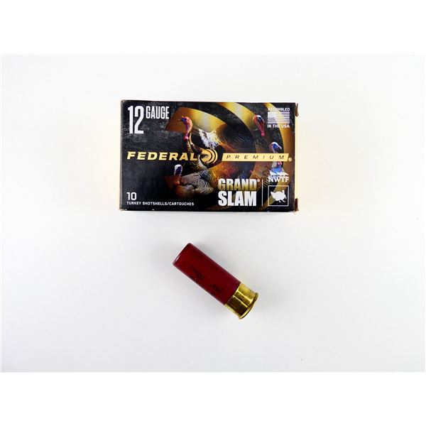 FEDERAL PREMIUM GRAND SLAM 12 GAUGE 2 3/4" SHOT SHELL AMMO LOT