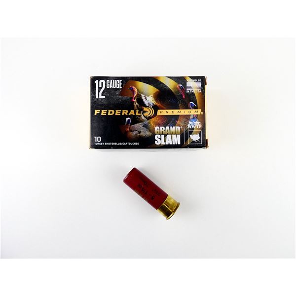 FEDERAL PREMIUM GRAND SLAM 12 GAUGE 2 3/4" SHOT SHELL AMMO LOT