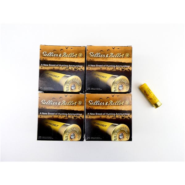 SELLIER & BELLOT 20 GAUGE 2 3/4' SHOT SHELL AMMO LOT