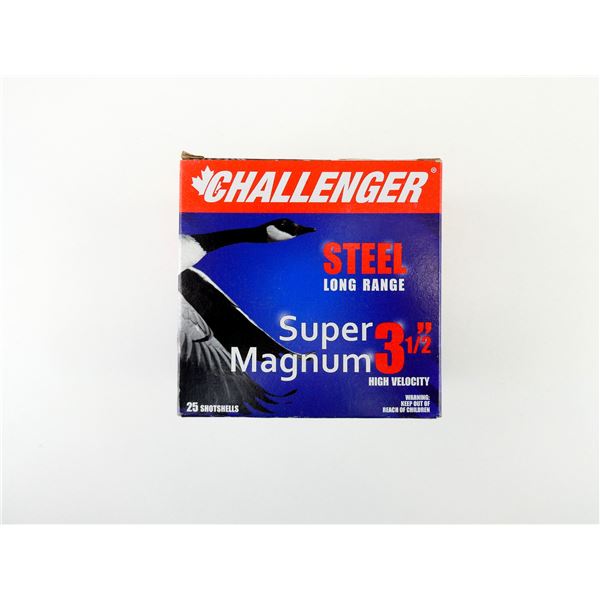 CHALLENGER 12 GAUGE 3 1/2" SUPER MAGNUM SHOT SHELL AMMO LOT