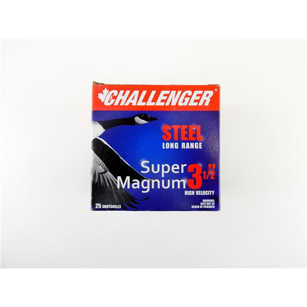 CHALLENGER 12 GAUGE 3 1/2" SUPER MAGNUM SHOT SHELL AMMO LOT