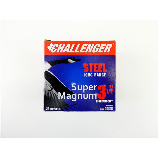 CHALLENGER 12 GAUGE 3 1/2" SUPER MAGNUM SHOT SHELL AMMO LOT