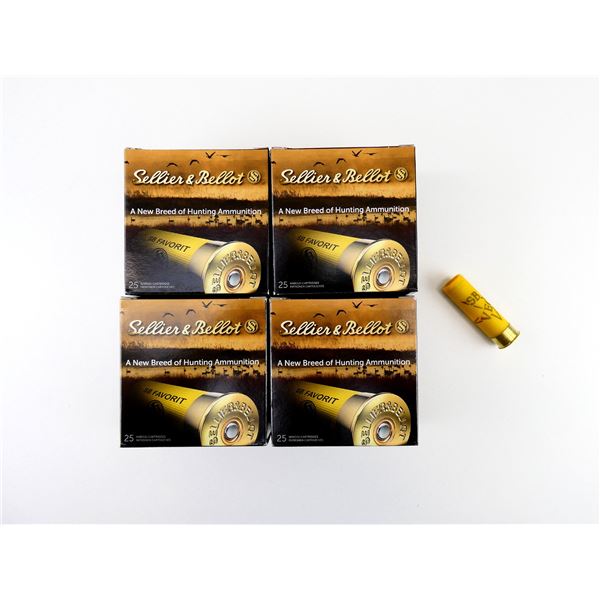 SELLIER & BELLOT 20 GAUGE 2 3/4' SHOT SHELL AMMO LOT