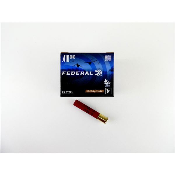 FEDERAL .410 GAUGE 3" SHOT SHELL AMMO LOT