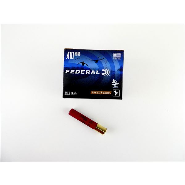 FEDERAL .410 GAUGE 3" SHOT SHELL AMMO LOT