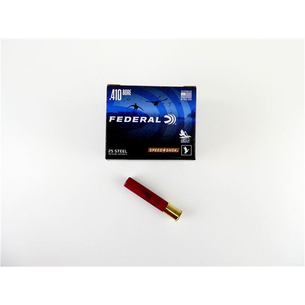 FEDERAL .410 GAUGE 3" SHOT SHELL AMMO LOT