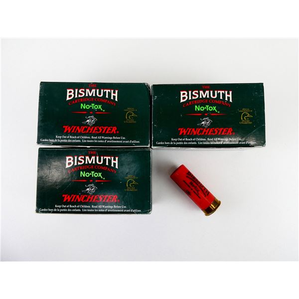 BISMUTH 12 GAUGE 2 1/2" SHOT SHELL AMMO LOT