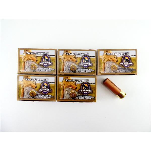 HEVI-SHOT PREDATOR CONTROL 12 GAUGE 3" SHOT SHELL AMMO LOT