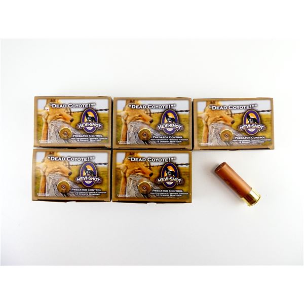 HEVI-SHOT PREDATOR CONTROL 12 GAUGE 3" SHOT SHELL AMMO LOT