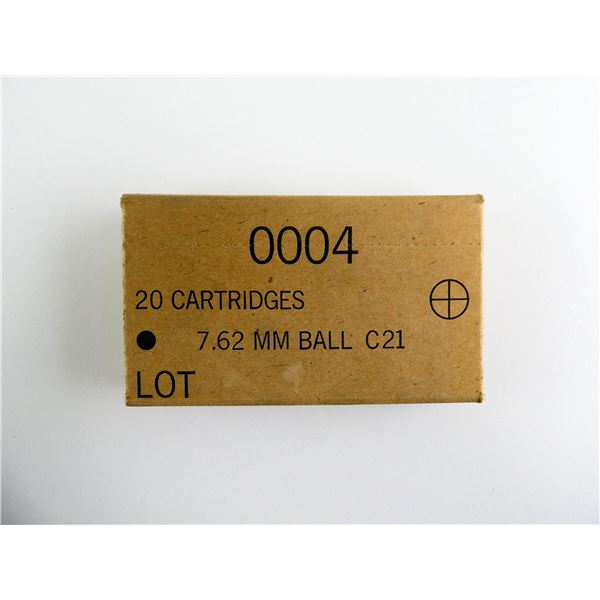 CANADIAN MILITARY 7.62MM AMMO LOT