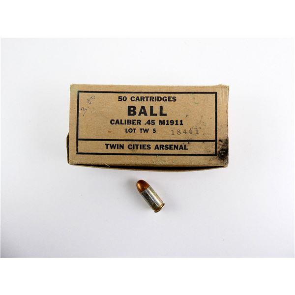 U.S. MILITARY .45 M1911 AMMO LOT