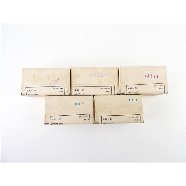 CZECH MILITARY 7.62 TOKAREV AMMO LOT