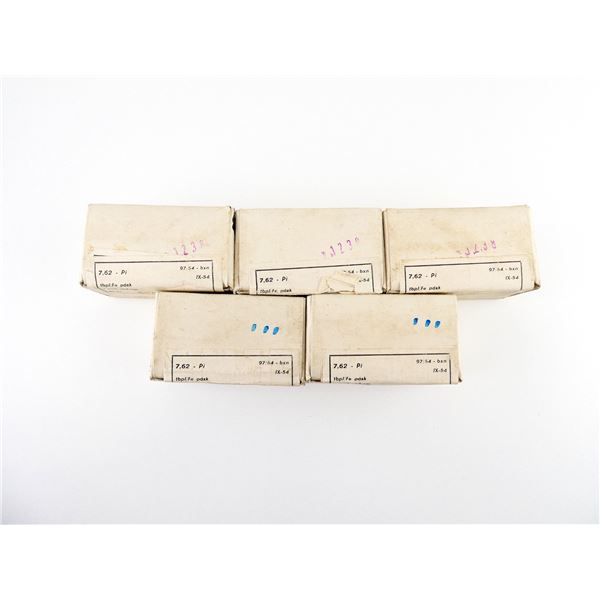 CZECH MILITARY 7.62 TOKAREV AMMO LOT