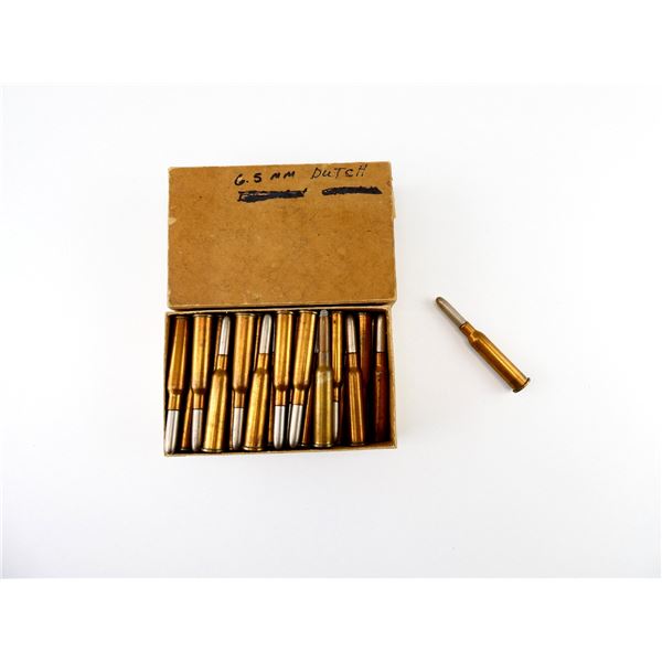 BELGIAN MILITARY 6.5X54R AMMO LOT
