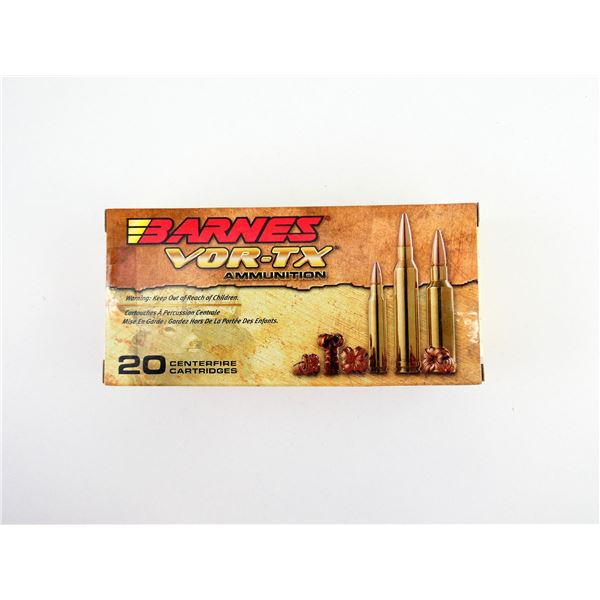 BARNES VOR0TX .223 REM AMMO LOT