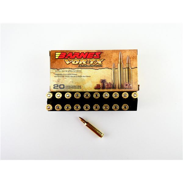 BARNES VOR0TX .223 REM AMMO LOT