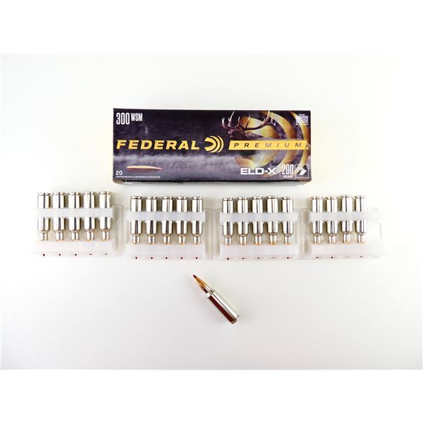 FEDERAL PREMIUM .300 WSM AMMO LOT
