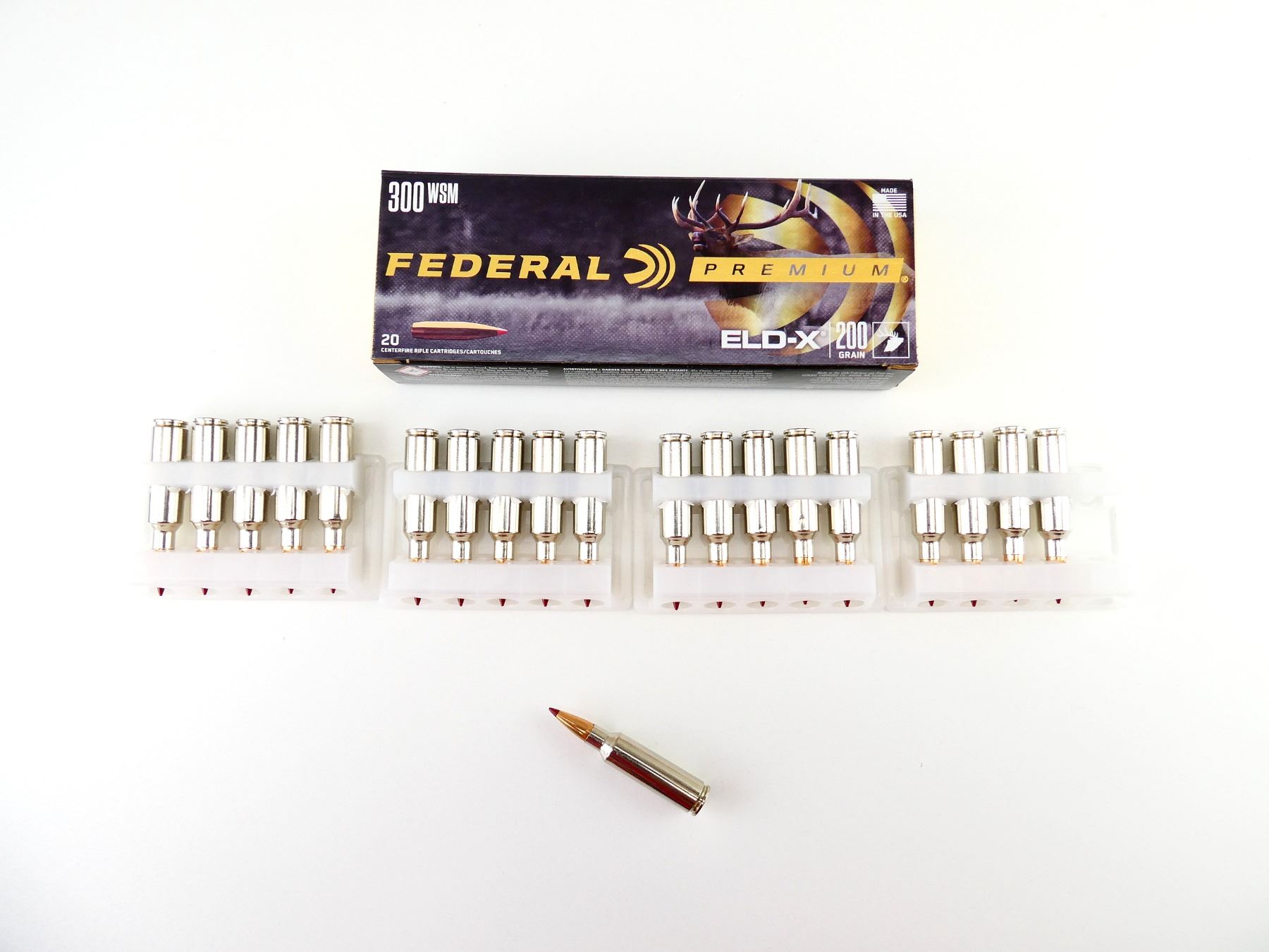 FEDERAL PREMIUM .300 WSM AMMO LOT