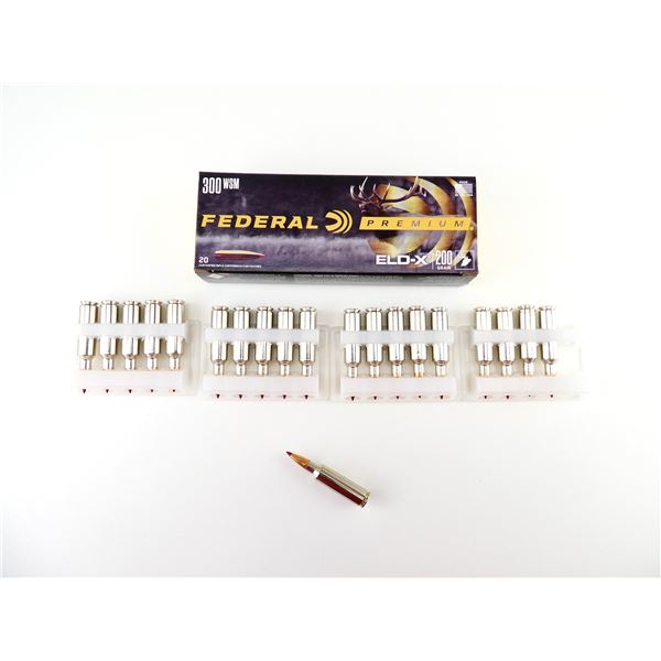 FEDERAL PREMIUM .300 WSM AMMO LOT
