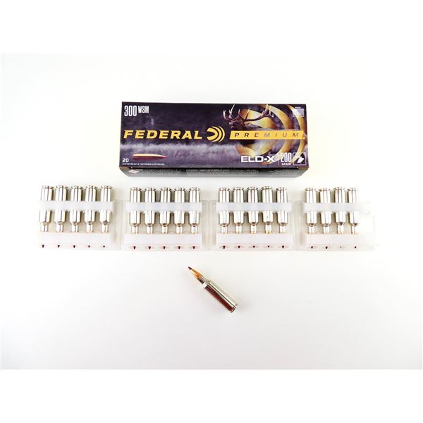 FEDERAL PREMIUM .300 WSM AMMO LOT