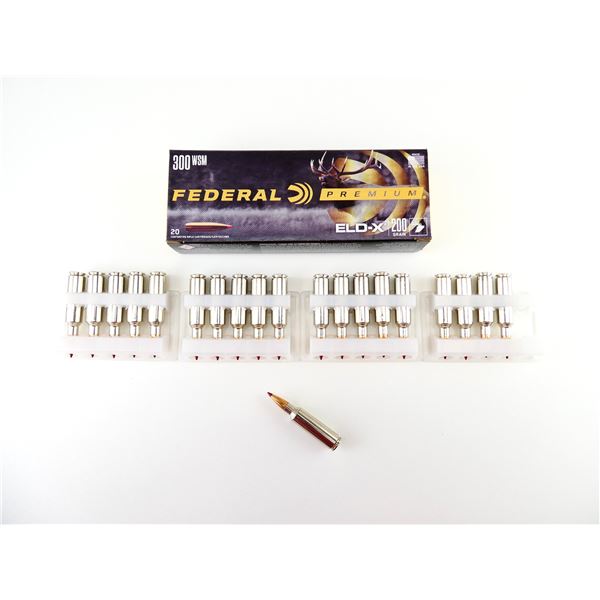 FEDERAL PREMIUM .300 WSM AMMO LOT
