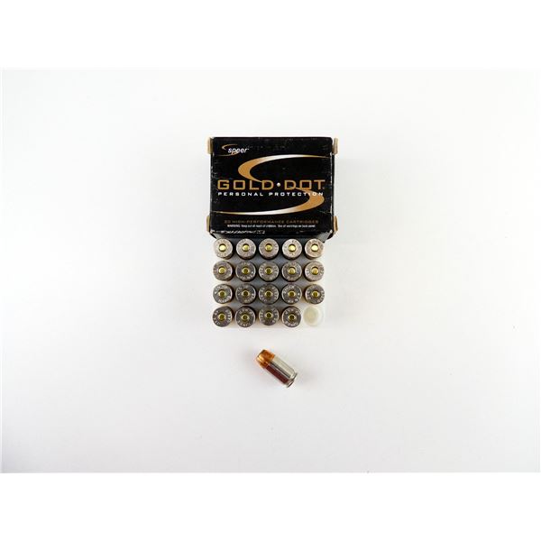 SPEER GOLD DOT .45 GAP AMMO LOT