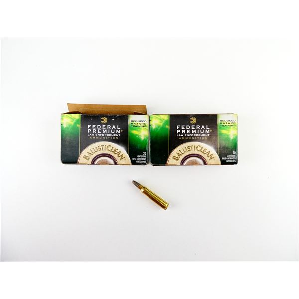 FEDERAL PREMIUM  LAW ENFORCEMENT .223 REM AMMO LOT