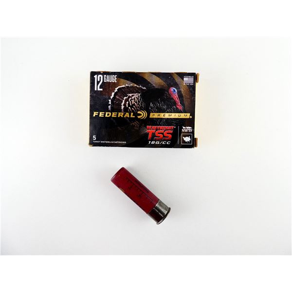 FEDERAL PREMIUM HEAVYWEIGHT TSS 12 GAUGE 3" SHOT SHELL AMMO LOT