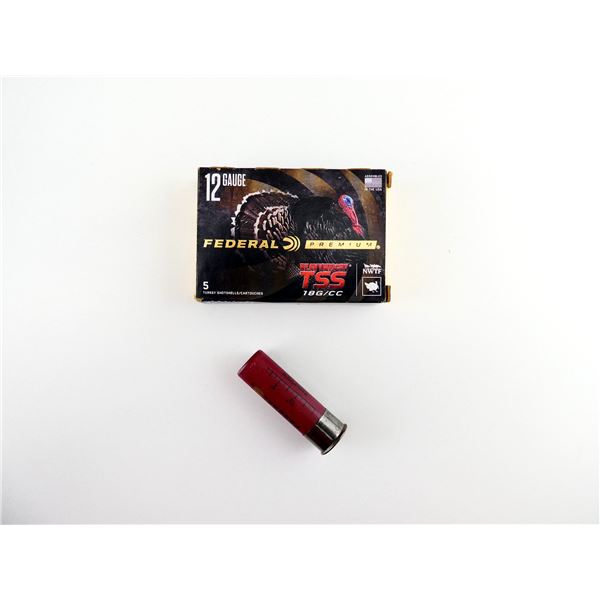 FEDERAL PREMIUM HEAVYWEIGHT TSS 12 GAUGE 3" SHOT SHELL AMMO LOT