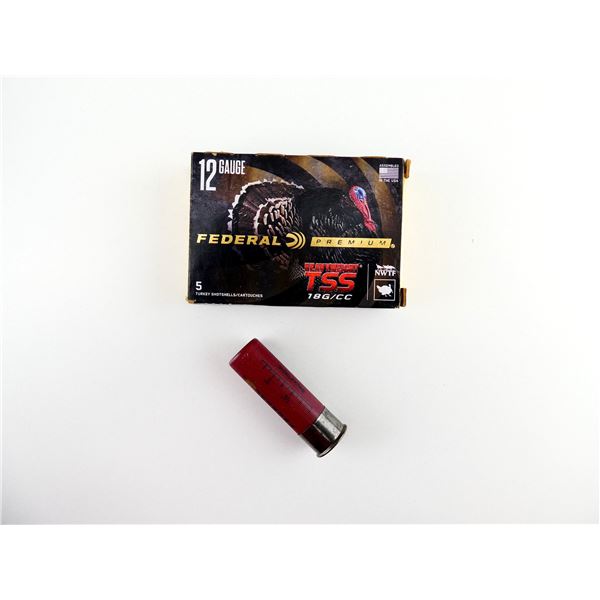 FEDERAL PREMIUM HEAVYWEIGHT TSS 12 GAUGE 3" SHOT SHELL AMMO LOT