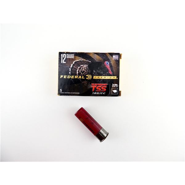 FEDERAL PREMIUM HEAVYWEIGHT TSS 12 GAUGE 3" SHOT SHELL AMMO LOT