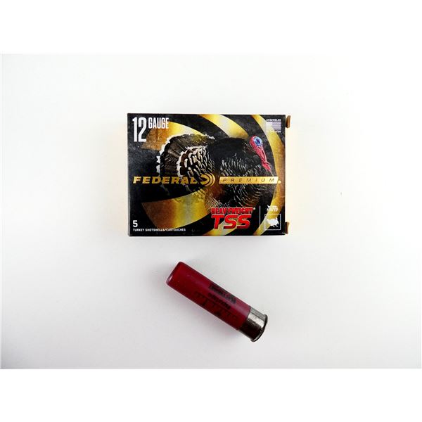 FEDERAL PREMIUM HEAVYWEIGHT TSS 12 GAUGE 3 1/2" SHOT SHELL AMMO LOT