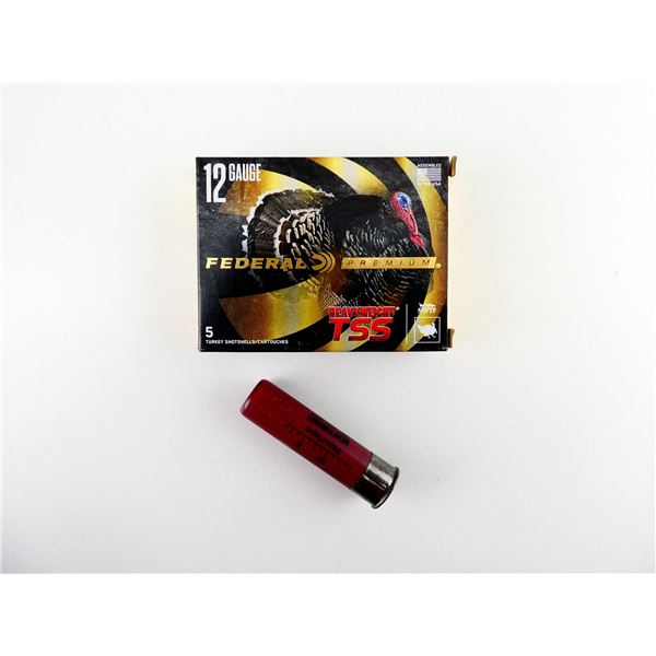 FEDERAL PREMIUM HEAVYWEIGHT TSS 12 GAUGE 3 1/2" SHOT SHELL AMMO LOT