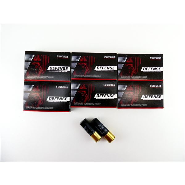 BARNES DEFENSE 12 GAUGE 2 3/4"  AND 3" SHOT SHELL AMMO LOT