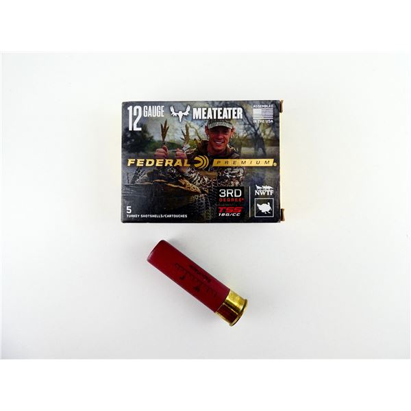 FEDERAL PREMIUM MEATEATER 12 GAUGE 3 1/2" TURKEY SHOT SHELL AMMO LOT