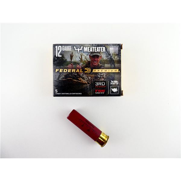FEDERAL PREMIUM MEATEATER 12 GAUGE 3 1/2" TURKEY SHOT SHELL AMMO LOT