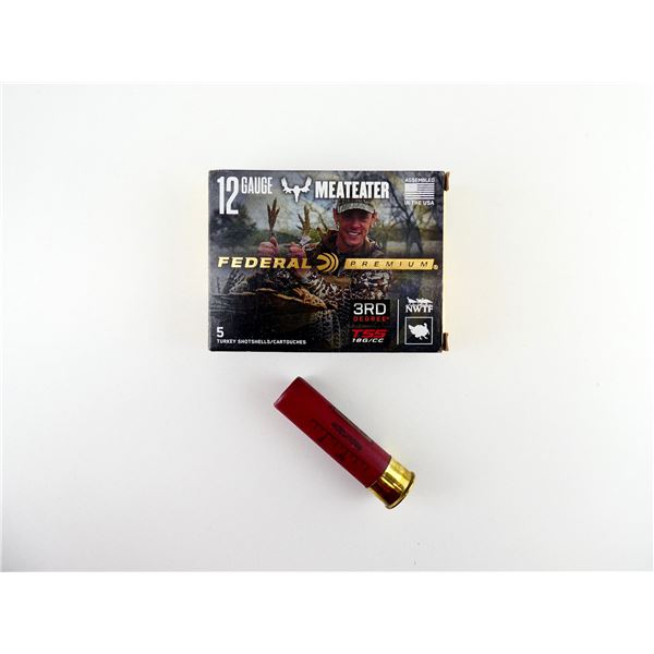 FEDERAL PREMIUM MEATEATER 12 GAUGE 3 1/2" TURKEY SHOT SHELL AMMO LOT