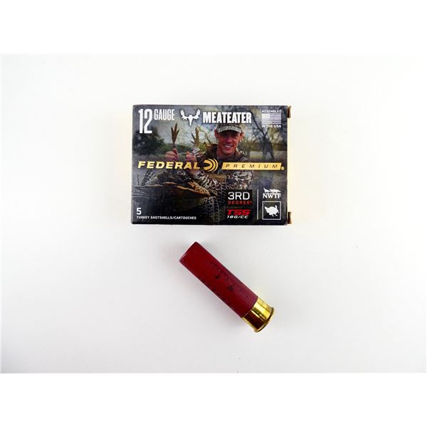 FEDERAL PREMIUM MEATEATER 12 GAUGE 3 1/2" TURKEY SHOT SHELL AMMO LOT