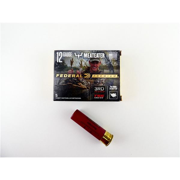 FEDERAL PREMIUM MEATEATER 12 GAUGE 3 1/2" TURKEY SHOT SHELL AMMO LOT