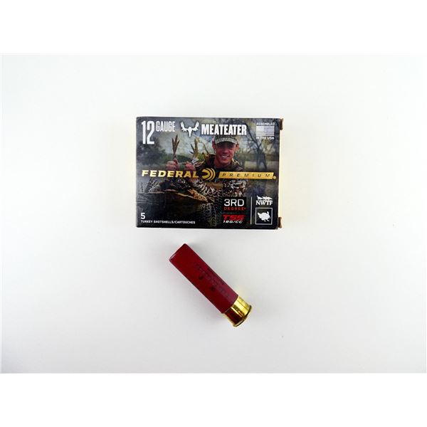 FEDERAL PREMIUM MEATEATER 12 GAUGE 3 1/2" TURKEY SHOT SHELL AMMO LOT