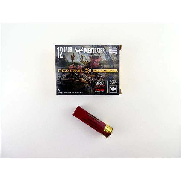 FEDERAL PREMIUM MEATEATER 12 GAUGE 3 1/2" TURKEY SHOT SHELL AMMO LOT