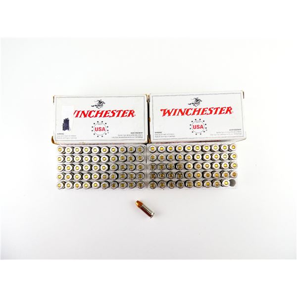 WINCHESTER .38 SUPER +P AMMO LOT
