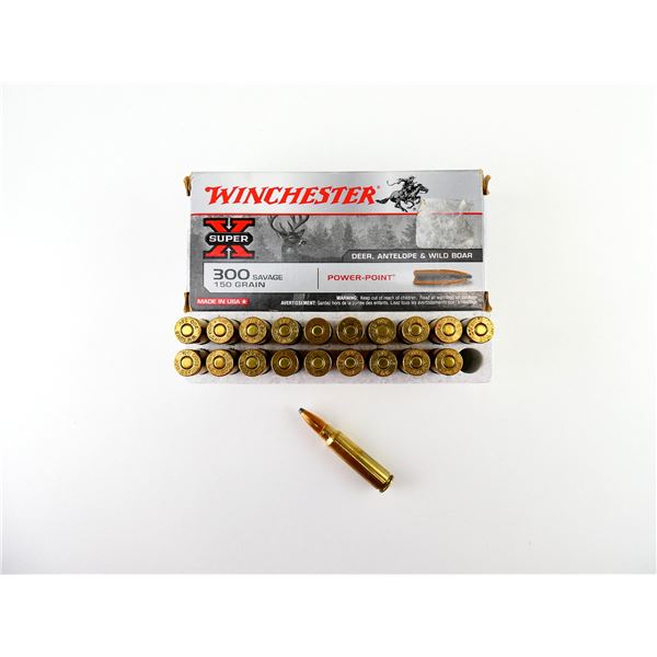 WINCHESTER .300 SAV AMMO LOT